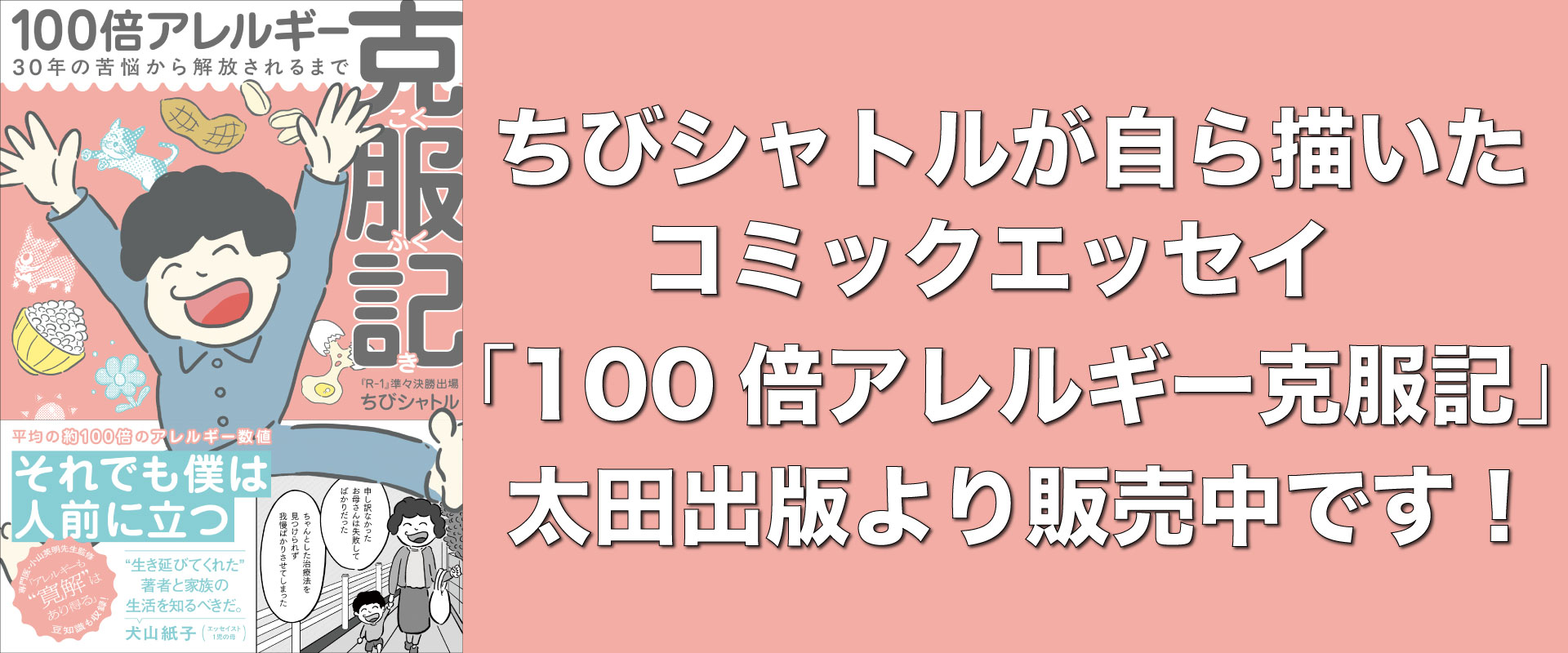 100倍アレルギー克服記